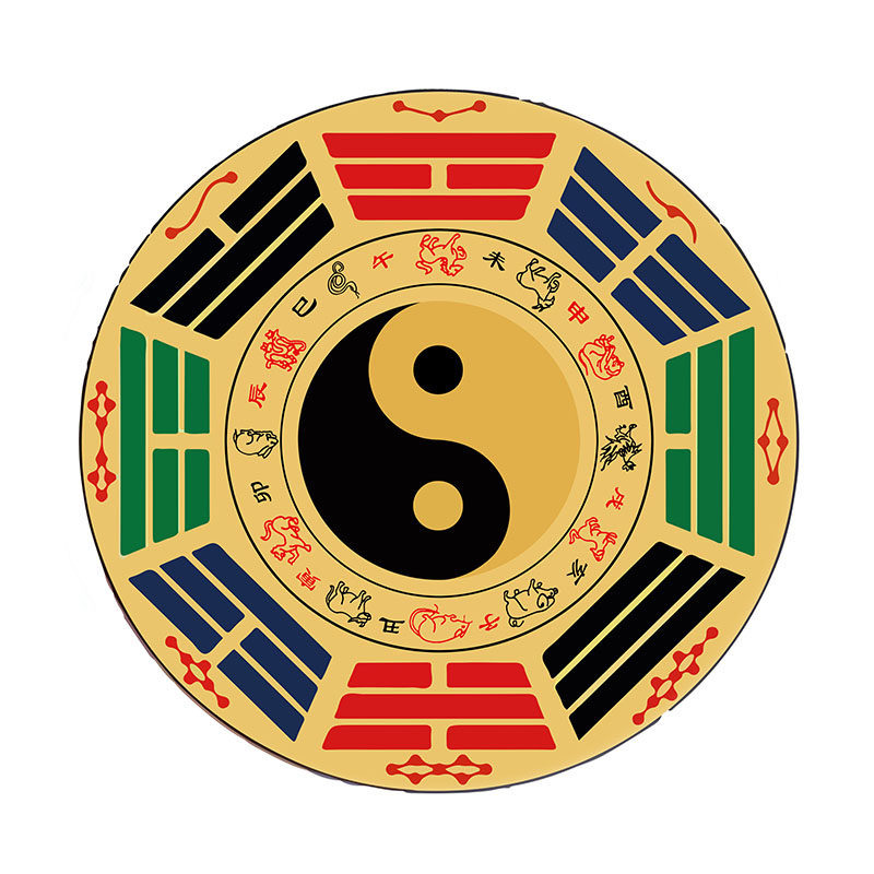 佛堂道教吊顶壁画