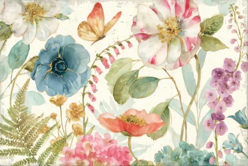 高清手绘美式唯美