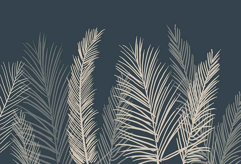 现代简约背景墙白