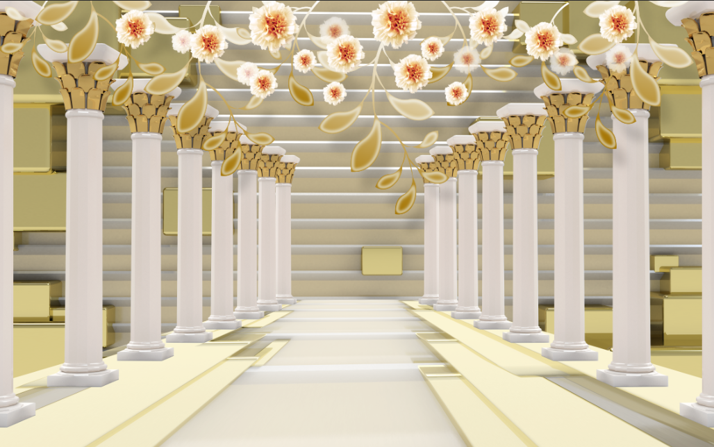 现代简约背景墙罗