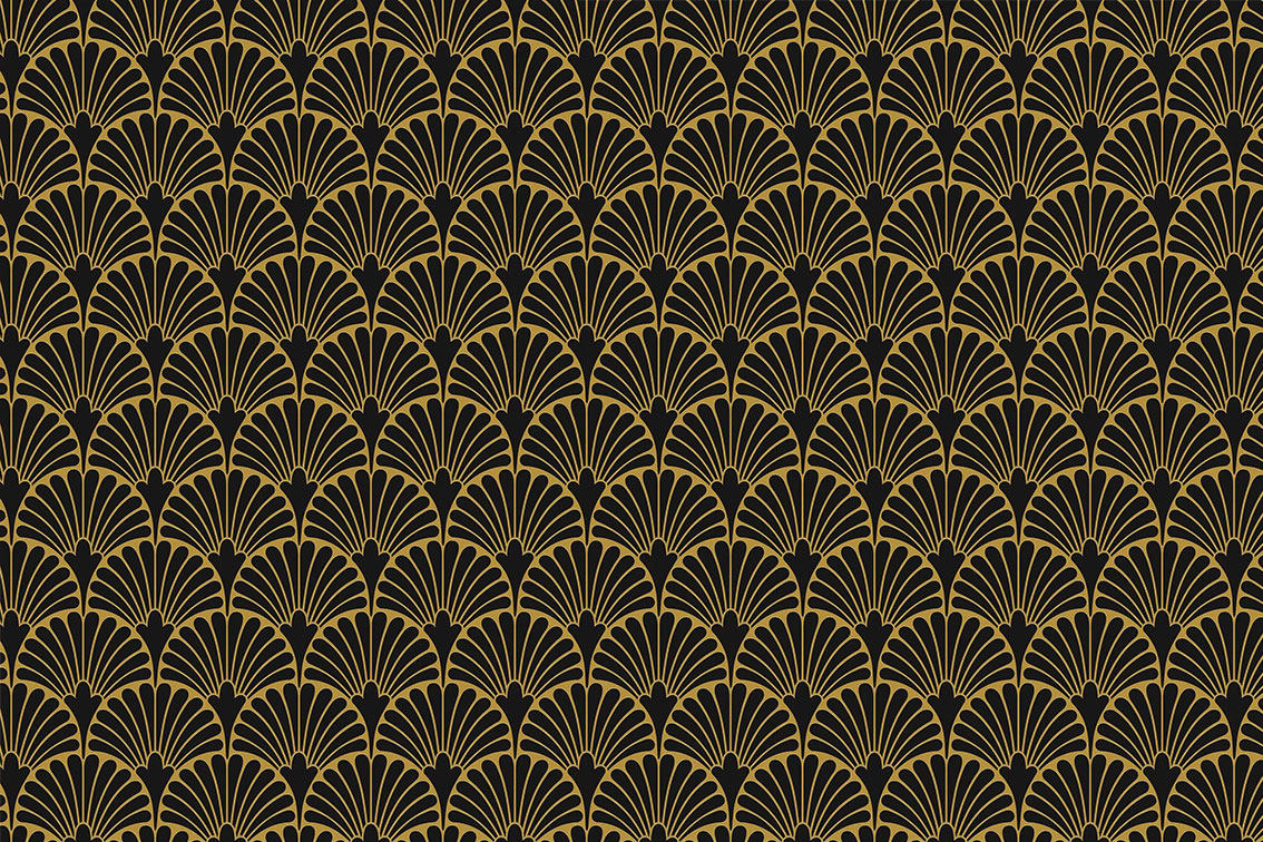 现代简约背景墙扇