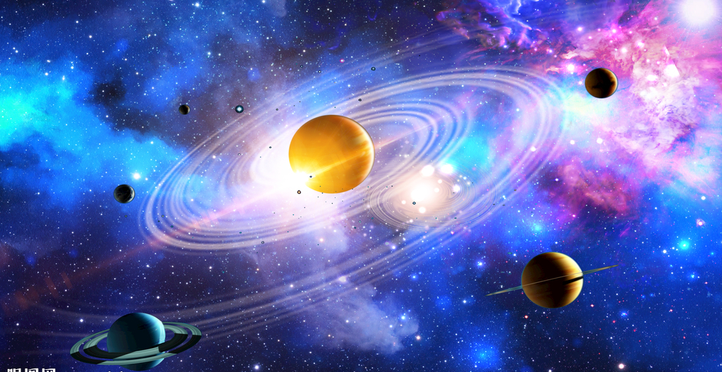 唯美星空宇宙背景