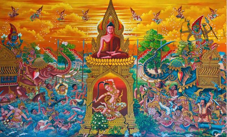 不分层泰式佛教背