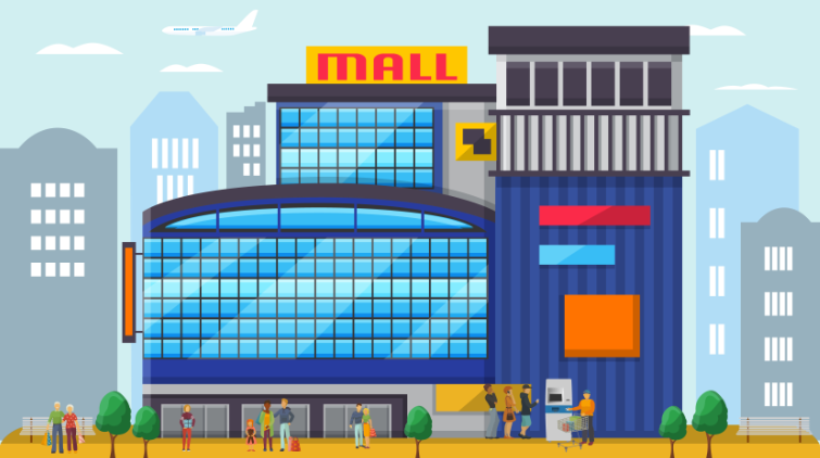 家庭,现代,购物