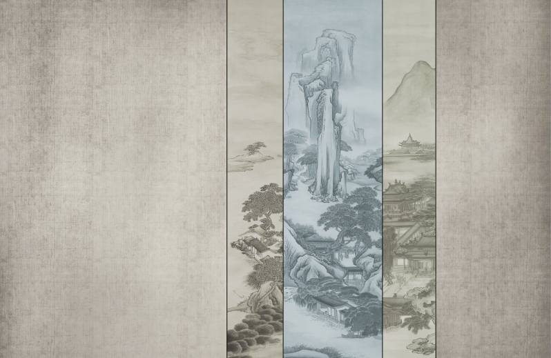 中国风 格栅背景