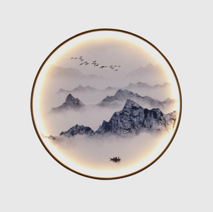 现代水墨画新中式