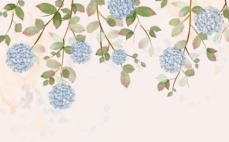现代简约田园花卉