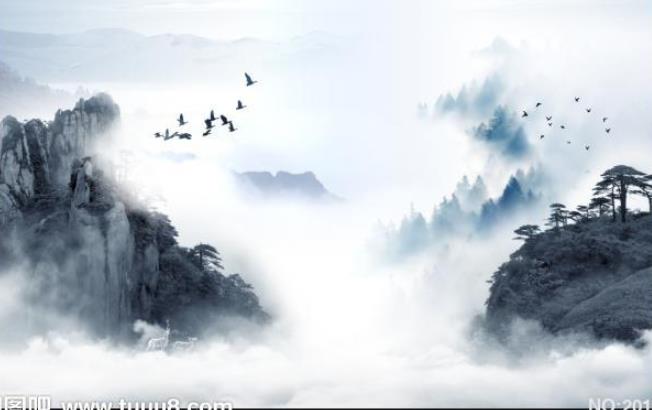 新中式 山水画 