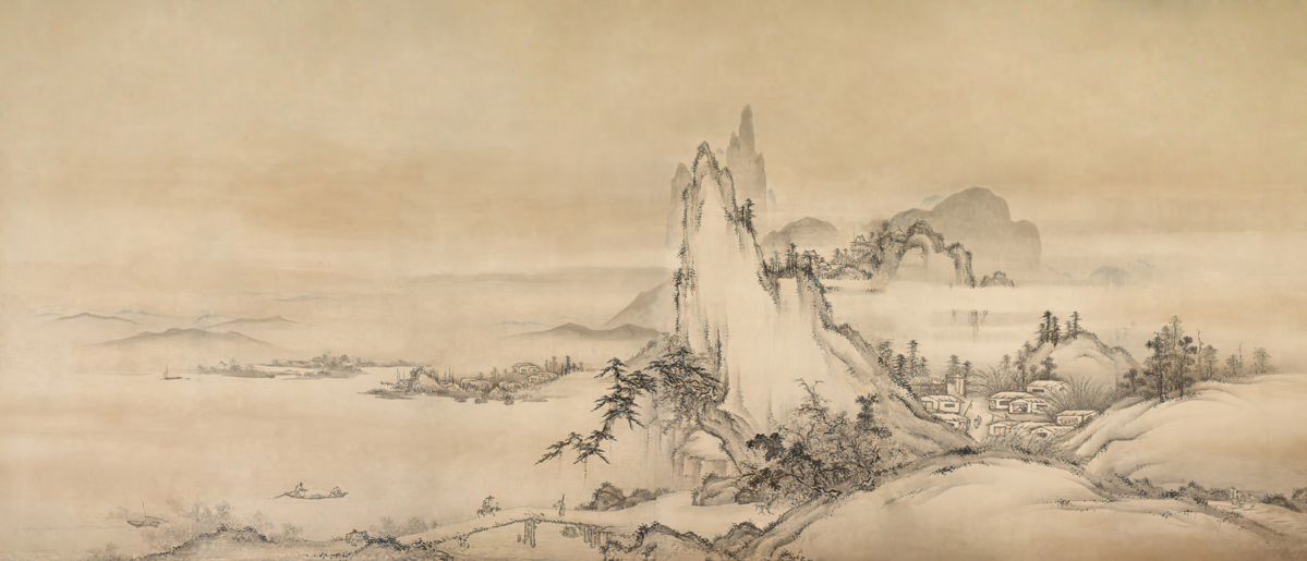 新中式复古简约山