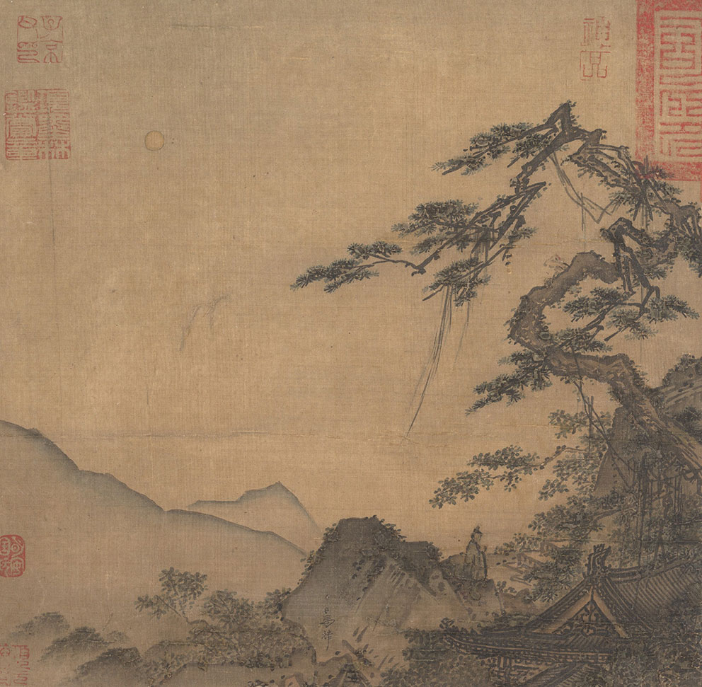 新中式复古名画古