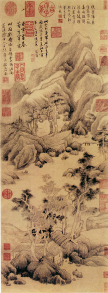 山水名画 水墨画