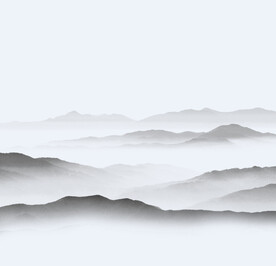 背景墙新中式山水