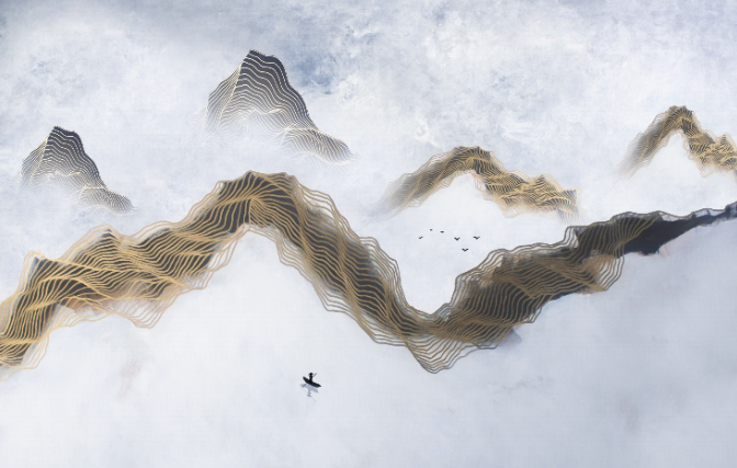 不分层现代简约曲