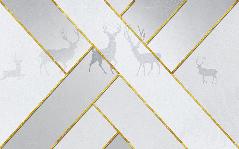 现代简约背景墙几