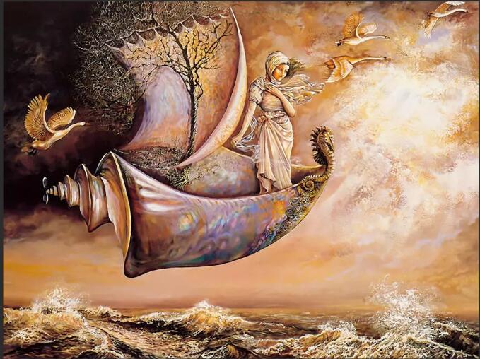 海螺飞船幻想欧式