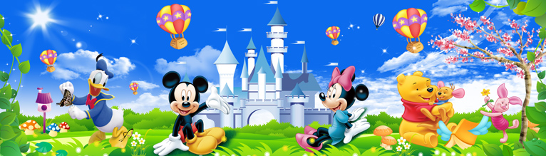 蓝天 白云 米奇