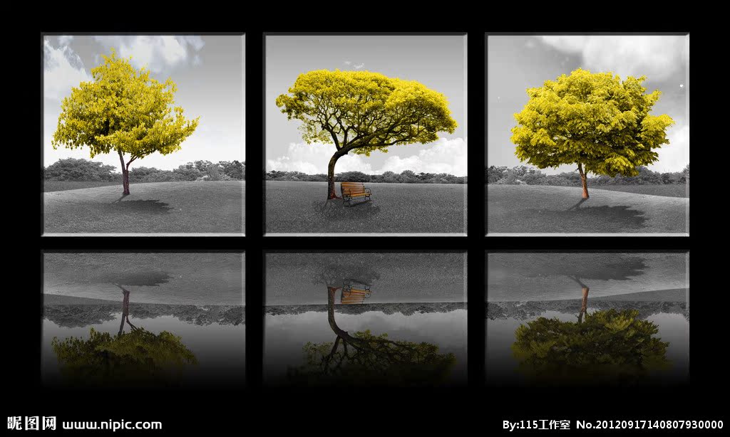 G无框画 装饰画