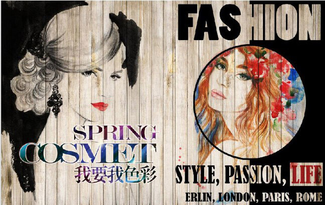 复古怀旧美容院背