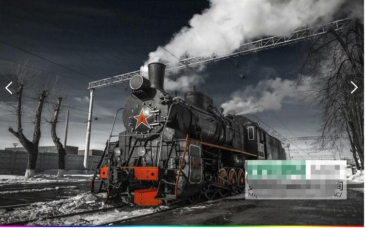 复古怀旧黑白蒸汽