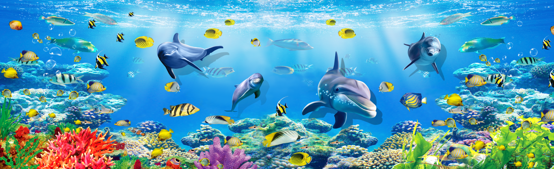 海洋海底世界背景