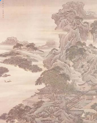 山水风景画 古画
