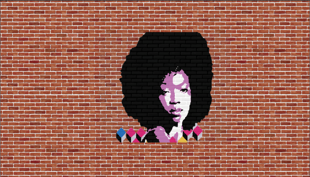 重金属工业风砖纹