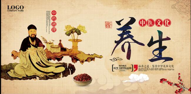中医养生图片背景