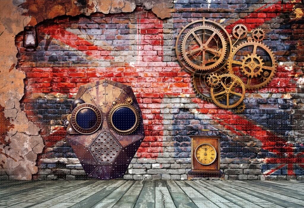 复古怀旧欧式齿轮