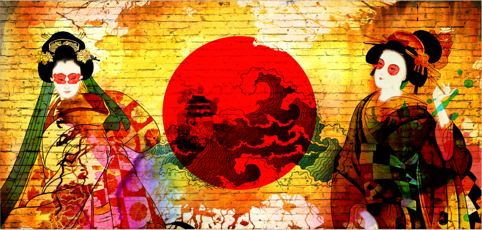 日式风格复古日式