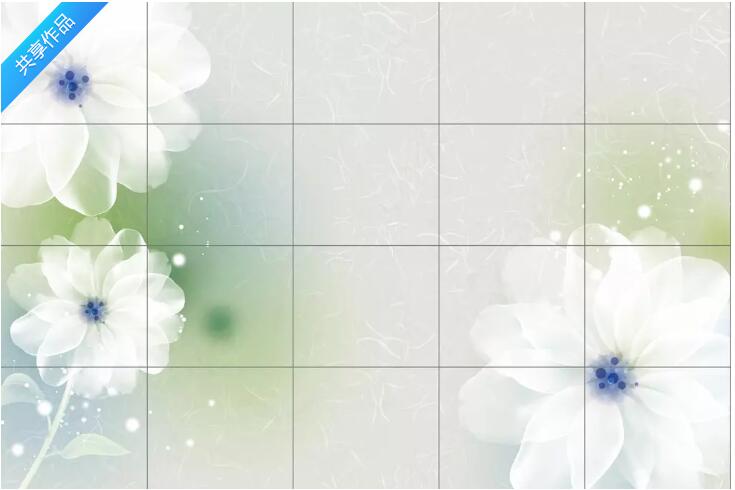  欧式梦幻花卉瓷