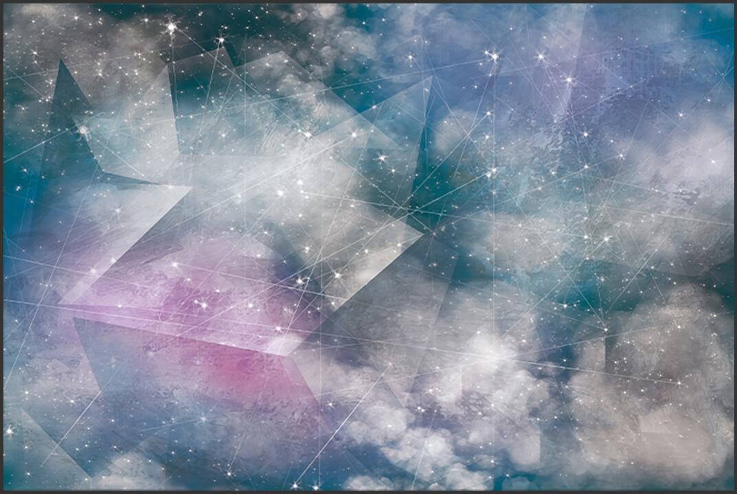 北欧梦幻几何星空