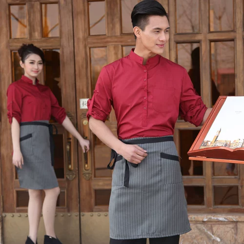 Отец -официант, рабочая одежда, обеденный ресторан, ресторан, ресторан, ресторан Hotpot Restaurant Summer Clate