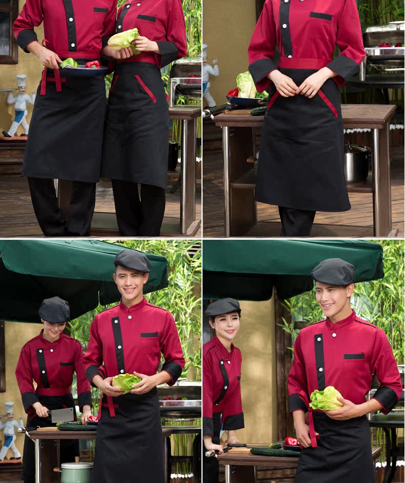 Veste chef cuisinier en coton - Ref 1910390 Image 24