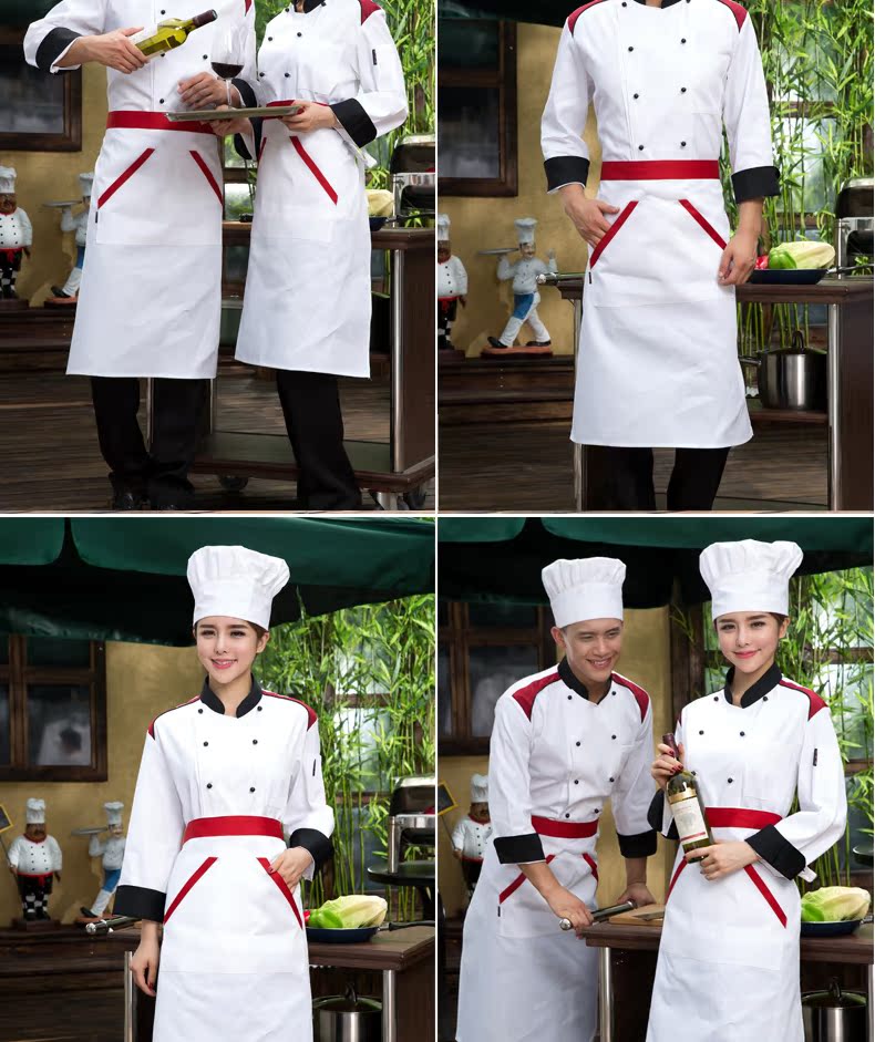 Tenue de cuisinier en coton - Ref 1910447 Image 24