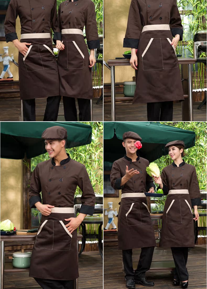 Tenue de cuisinier en coton - Ref 1910452 Image 37