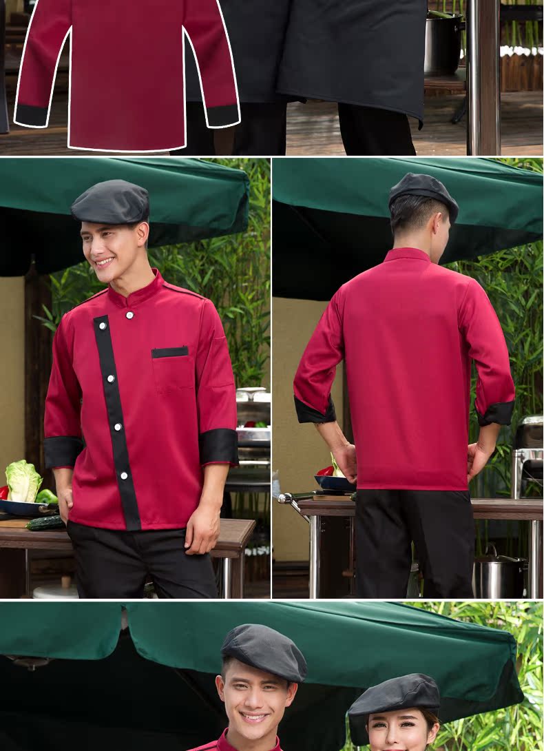 Veste chef cuisinier en coton - Ref 1910390 Image 22
