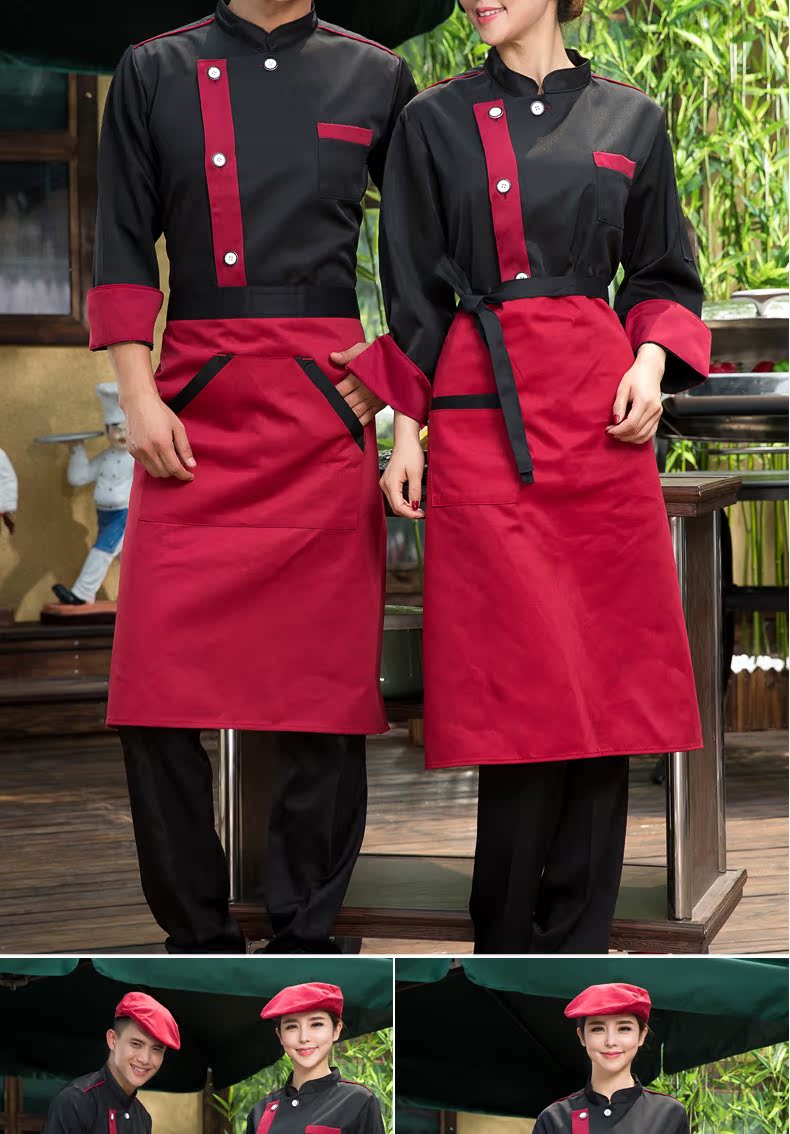 Veste chef cuisinier en coton - Ref 1910390 Image 27