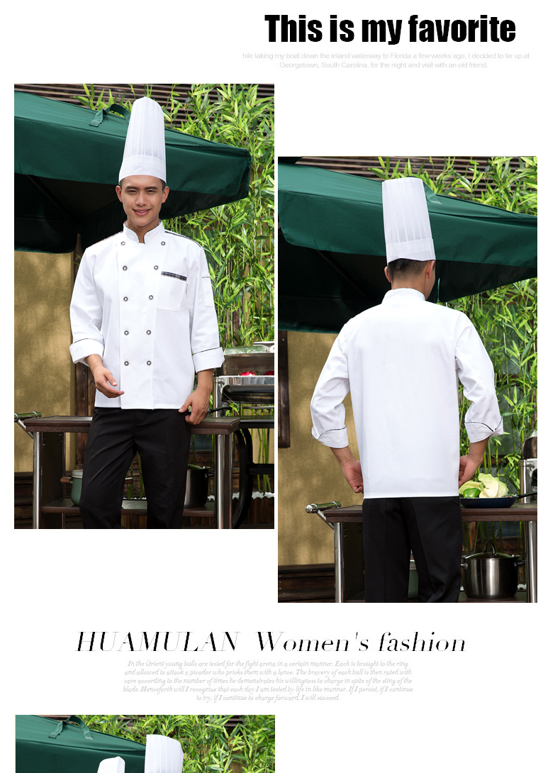 Tenue de cuisinier en coton - Ref 1910395 Image 22