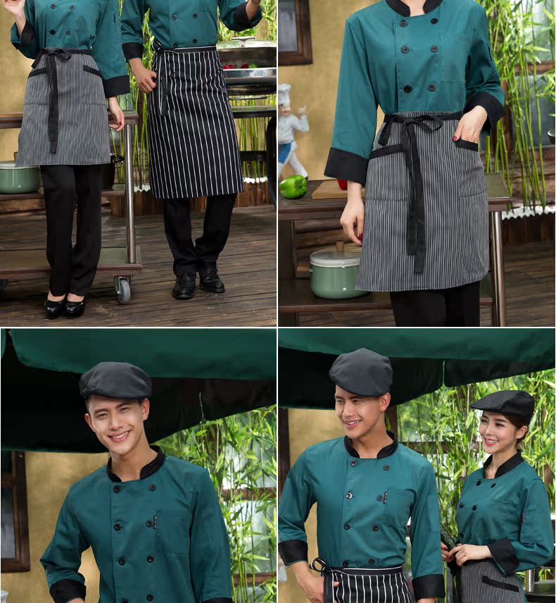 Tenue de cuisinier en coton - Ref 1910452 Image 28