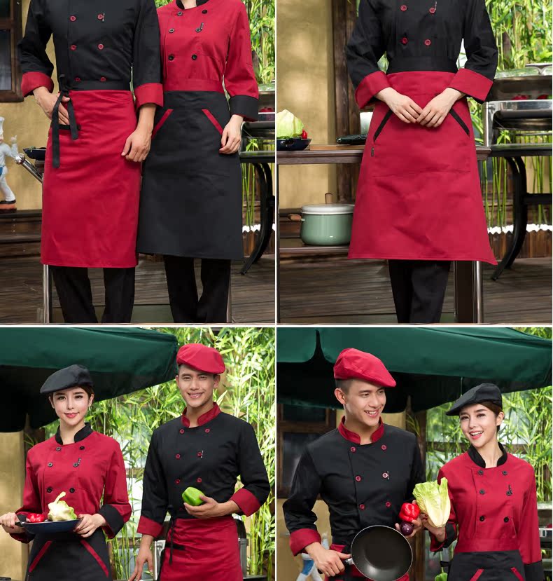 Tenue de cuisinier en coton - Ref 1910452 Image 33