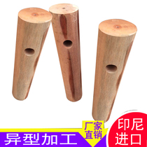 Customized special-shaped processing Eucalyptus Wood grape frame column courtyard beauty by stair railing handrail