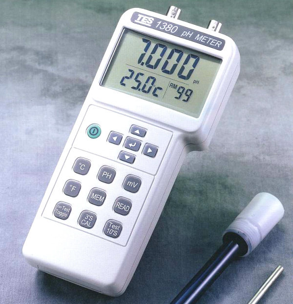 泰仕TES-1380K酸碱度/氧化还原/温度测试计|TES1380K水质多参数测