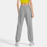 Спортивные летние штаны для отдыха для спортзала для тренировок, свободный прямой крой, для бега