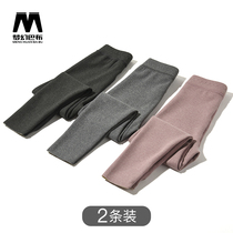 (2) 2021 new girls leggings Spring and Autumn wear thin foreign style elastic big childrens long pants