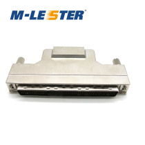 Menlesett SCSI 100PIN welded wire iron shell screw DB type welding wire male head connector plug 100 pin