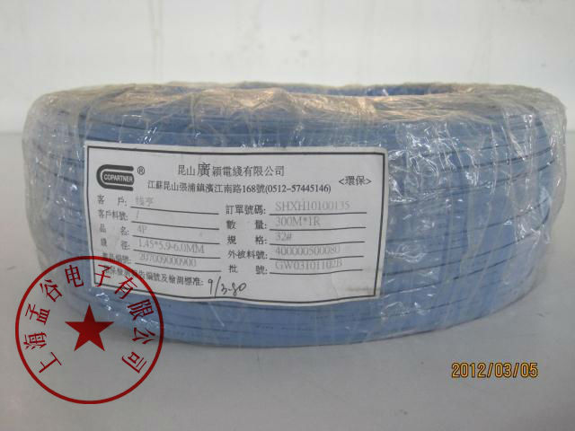 MenleDivision CTA6 six types of network wire wire rod 6 types of flat one thousand trillion mesh routes 250 m 305 m 1 vol.