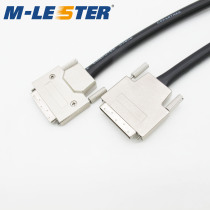 Menglaisi line VHDCI68 cable small 68 SCSI connector V68 male to public cable 1 m