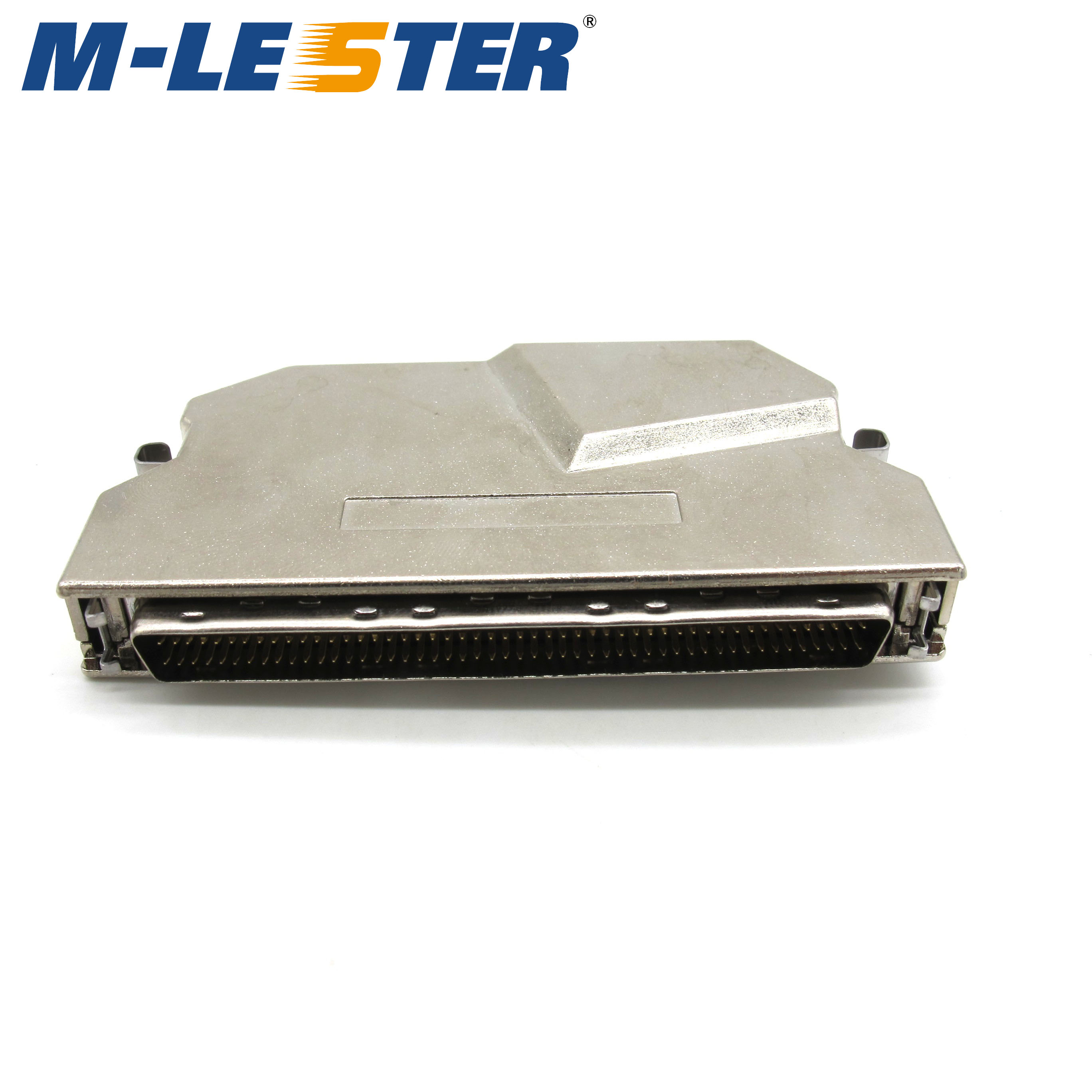Monrest SCSI 100 pin Core Iron Shell Spring Plate 90 Degree Model DB Piercing Male 90 Degree Plug 100 Pin