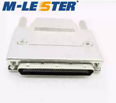 Montelast VHDCI68 male V68 side iron shell male high density 68 core OFFSET male connector