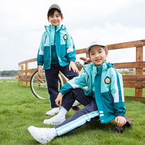 Elementary School Uniforms Suit Kindergarten Garden Clothes Spring Autumn Clothes Autumn Winter Clothing Childrens Class Clothes Autumn Submachine Clothing Three Sets